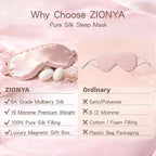 Gift Set for Mom – 100% 6A Mulberry Silk 19 Momme Eye Mask - Image 6