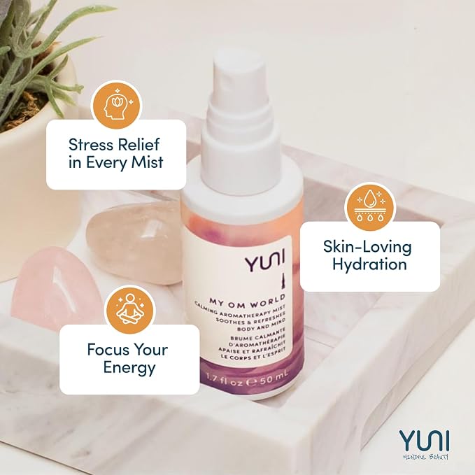 YUNI Travel Size Aromatherapy Body Mist | Essential Oil Spray - Image 3