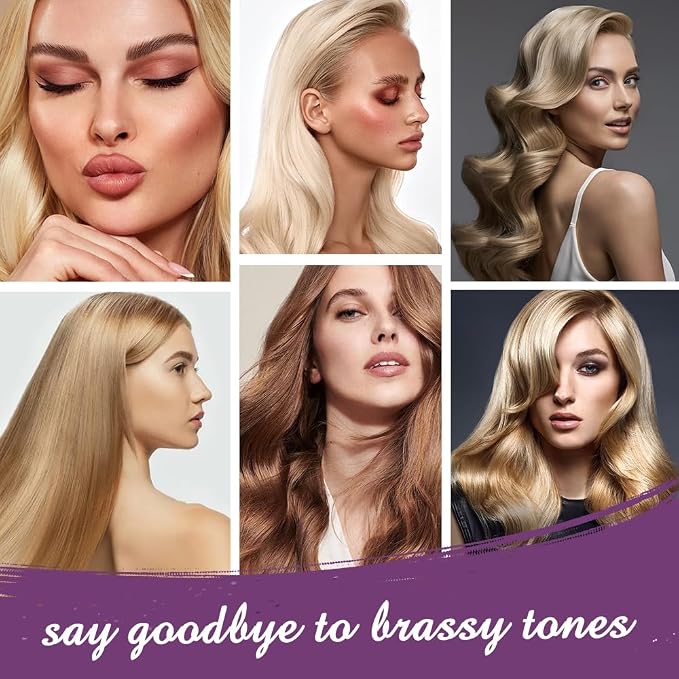 Karseell Purple Hair Mask, 16.90 oz | Blonde Hair, Neutralizes Brass, - Image 5