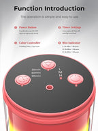 Waterless Diffuser for Essential Oil: Mini Battery Scent Diffuser for - Image 7