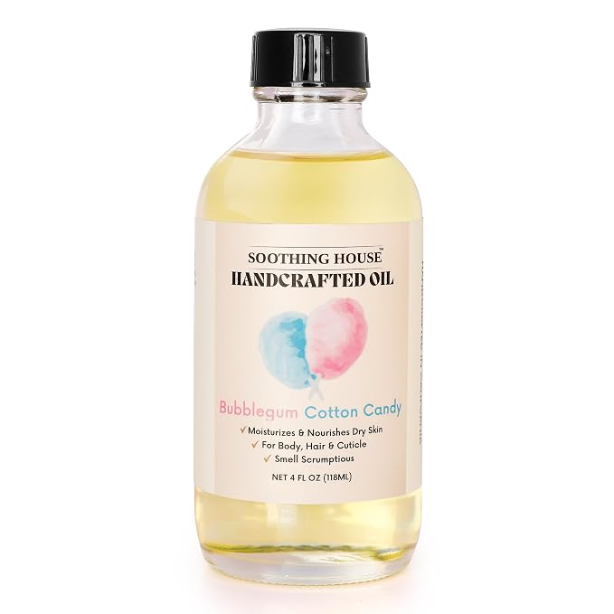 Bubblegum Cotton Candy: Moisturizing Body Oil - Image 2