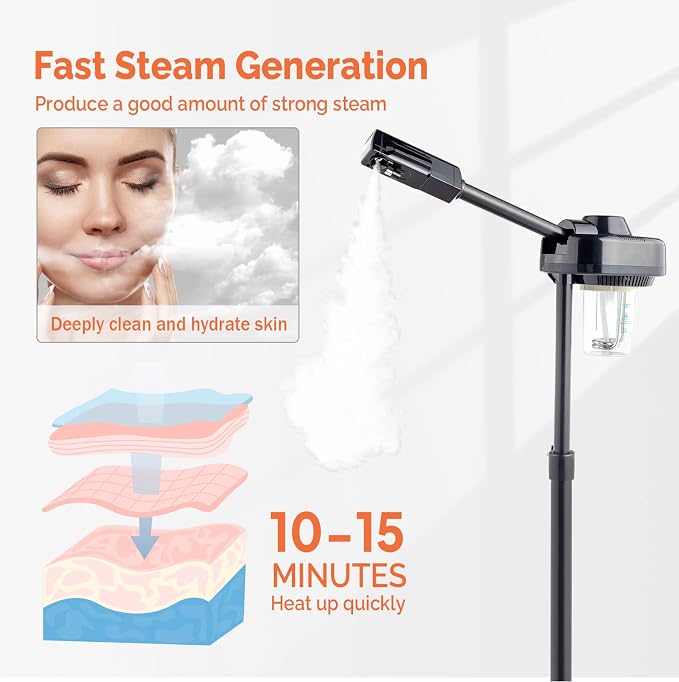 OmySalon Professional Facial Steamer - Image 6