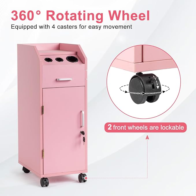 Winado Hair Salon Storage Cart - Image 6