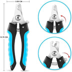NVNAN 5-in-1 Pet Grooming Kit: Deshedding Rake, Nail Clipper, Grooming Gloves & - Image 2