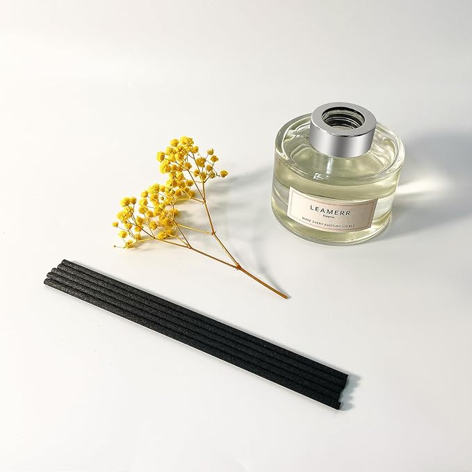 Reed Diffuser Sets Home Fragrance Essential Oil Diffuser Royal Rose Scent- 7 oz - Image 3