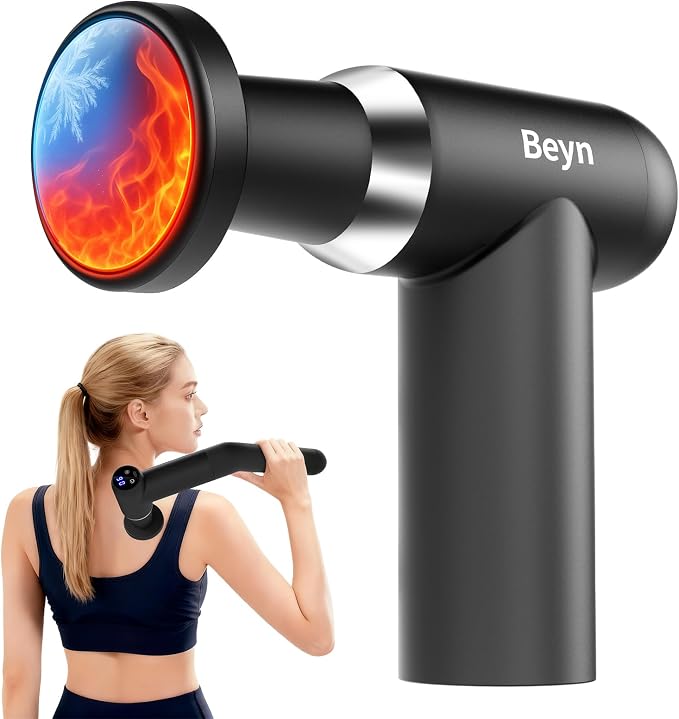 Beyn Hot & Cold Therapy Massage Gun by DiscoverBeynBlendingTrendy