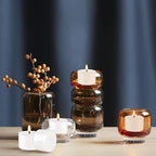 Set of 50 White Scented Tealight Candles Bulk, Vanilla Fragrance Wax - Image 7