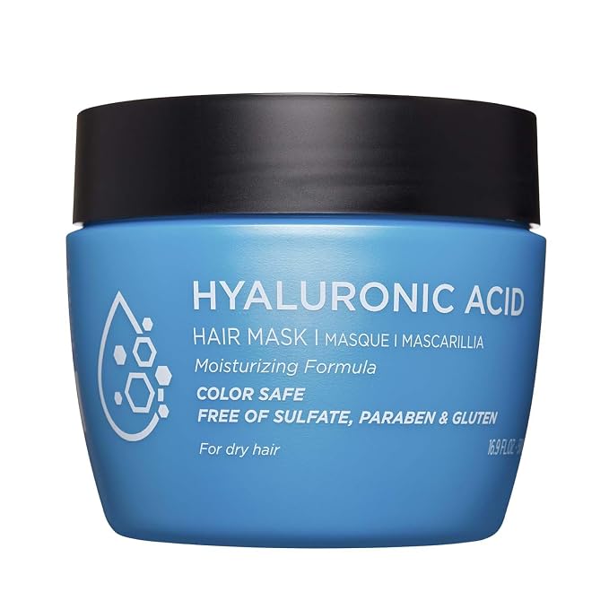 Luseta Hyaluronic Acid Intense Moisture Hair Mask Hydrate Dry Hair Enhance by LLUSETA