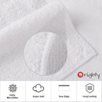 Orighty 6-Pack White Hand Towels - Image 2