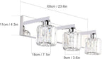Aipsun Crystal Vanity Light Fixtures Modern Vanity Light - Image 5