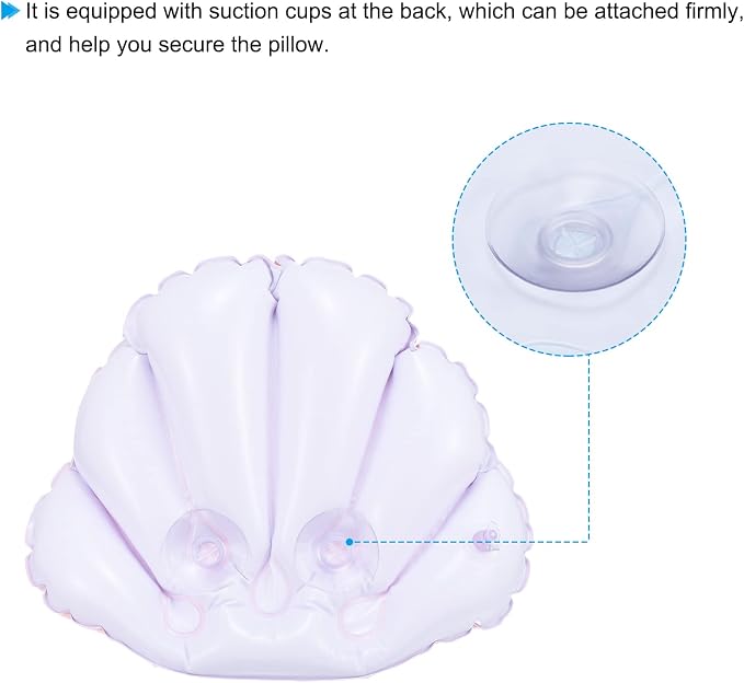 PATIKIL Inflatable Bath Pillow - Image 4