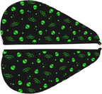 Galaxy Alien Hair Towel Wrap Microfiber Fast Drying Hair Turban - Image 2