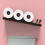 Artori Floating Toilet Paper Shelf Storage - Image 2