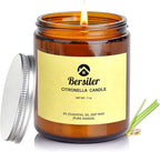 Aromatherapy Candles, Scented Candles, 7 OZ Lemongrass Citronella Candles - Image 2