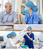 Satin Lined Scrub Cap, Adjustable Surgical Cap - Image 6
