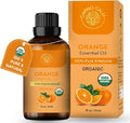 Sweet Orange Essential Oil 30ml | USDA Certified Organic Sweet Orange Oil | by CarnoCalm