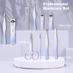 Manicure Set, Portable Mini Manicure and Pedicure Kit, Travel Grooming Nail Kit - Image 3