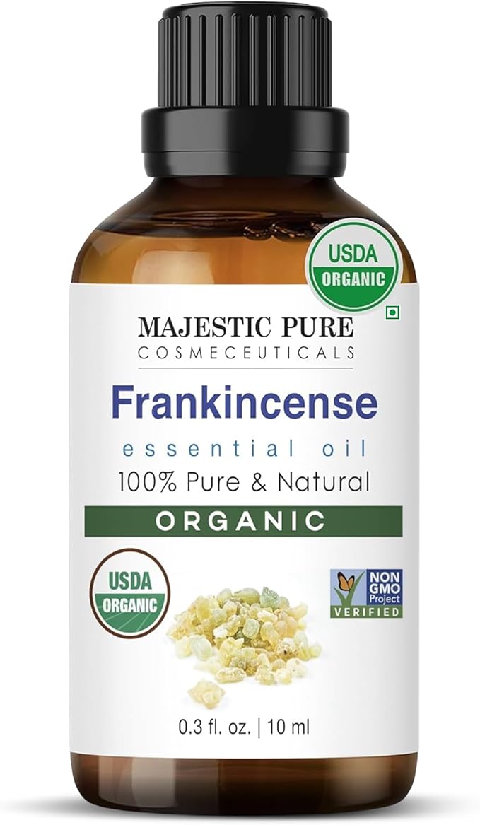 Majestic Pure Organic Frankincense Essential Oil by BeautyandPersonalCare
