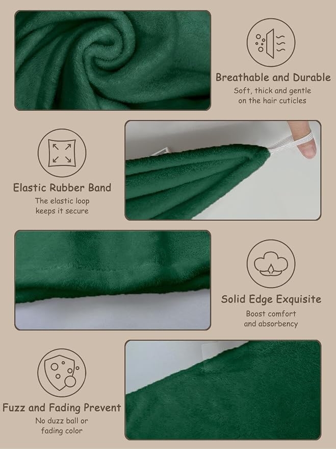 Hair Drying Towel 3 Pack - Image 4