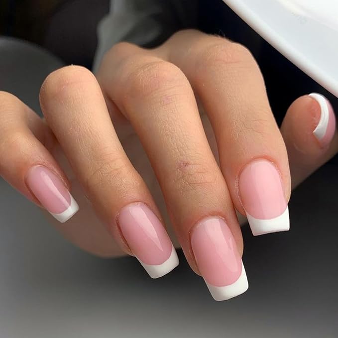 Born Pretty French Manicure Kit, Nail Stamper and 2Pcs Gel Nail Polish - Image 5