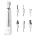 AIRSEE Professional Manicure Pedicure Kit, Cordless 6 in 1 Electric Nail File by AIRSEE