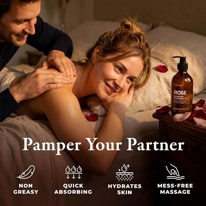 Gya Labs Rose Massage Oil - Image 2