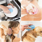 Silicone Body Scrubber, Silicone Loofah 2 Pcs Silicones Shower Scrubber - Image 7