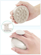 HEETA Scalp Massager Hair Growth, Soft Silicone Scalp Scrubber Shampoo Brush - Image 2