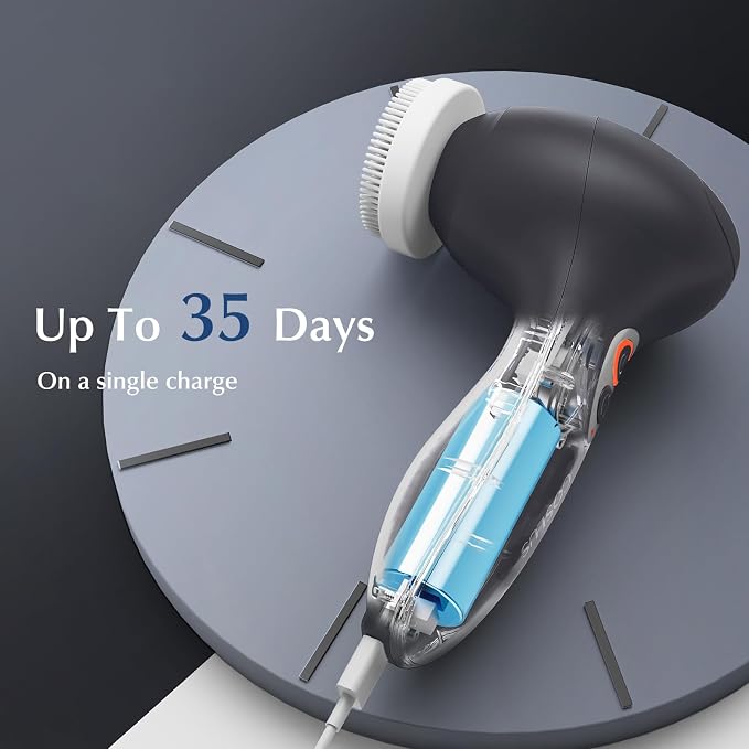 COSLUS FBX04 Facial Cleansing Brush Face Scrubber: 3 in 1 Bi-Directional - Image 6