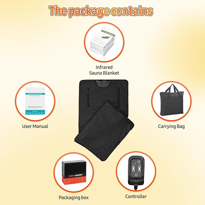 Infrared Sauna Blanket for Home: Extra Large Portable Design for Full Body - Image 7