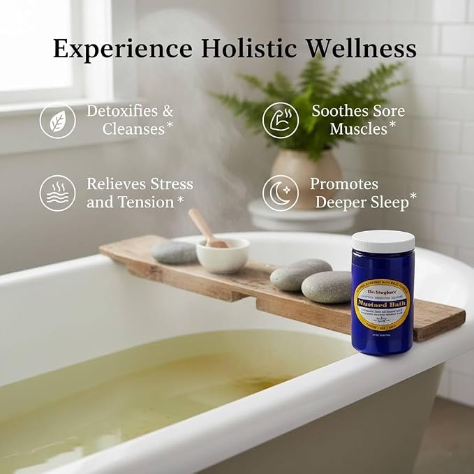 Dr. Singha’s Mustard Bath – Therapeutic Bath Salts - Image 2