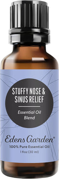 Edens Garden Stuffy Nose & Sinus Relief Essential Oil Blend- 100% Pure Premium by EdensGarden