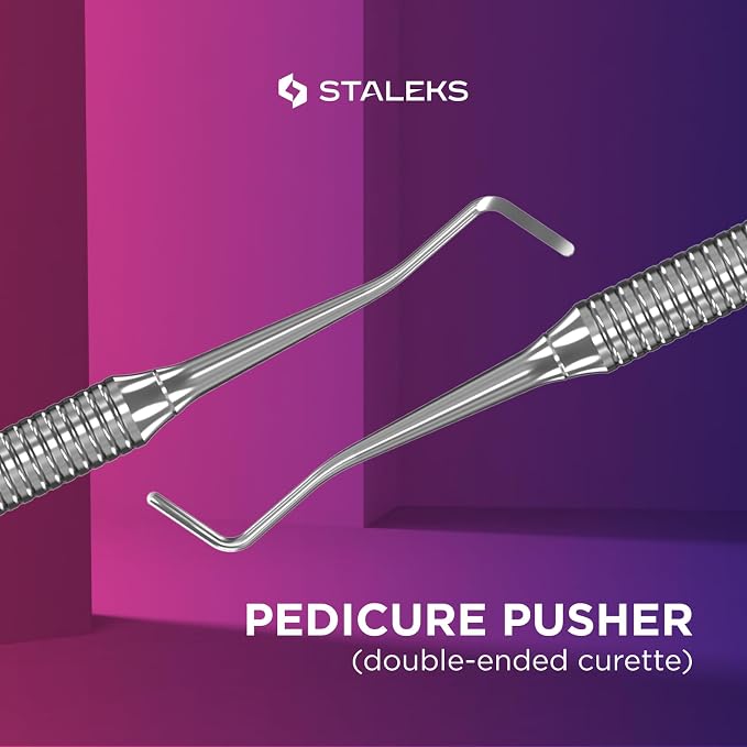 Staleks Pro Pedicure Curette Expert 20 Type 2 – Professional Double-Ended - Image 4