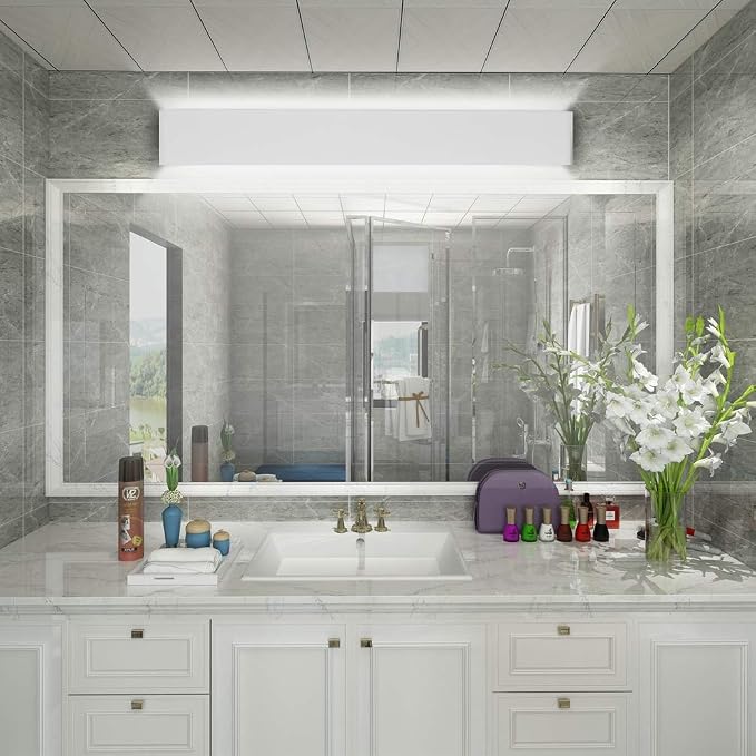 Aipsun 32.6 inch Modern Vanity Light Fixtures LED Bathroom Wall Light Up and - Image 3
