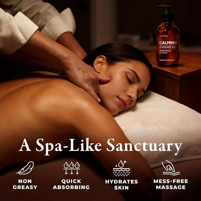 Gya Labs Calming Massage Oil - Image 2