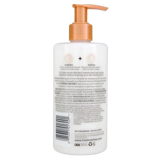 Tree Hut Vanilla Hydraglow Body Serum, Brighten & Hydrate, - Image 2