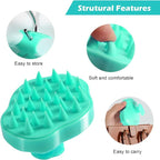 URTHEONE Hair Scalp Massager Shampoo Brush, Soft Silicone Hair Brush - Image 2