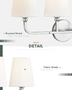 Bathroom Light Fixtures, 4 Light Vanity Lights - Image 3