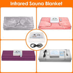 Infrared Sauna Blanket Controller, Digital Heat 2 Zone Sauna - Image 5