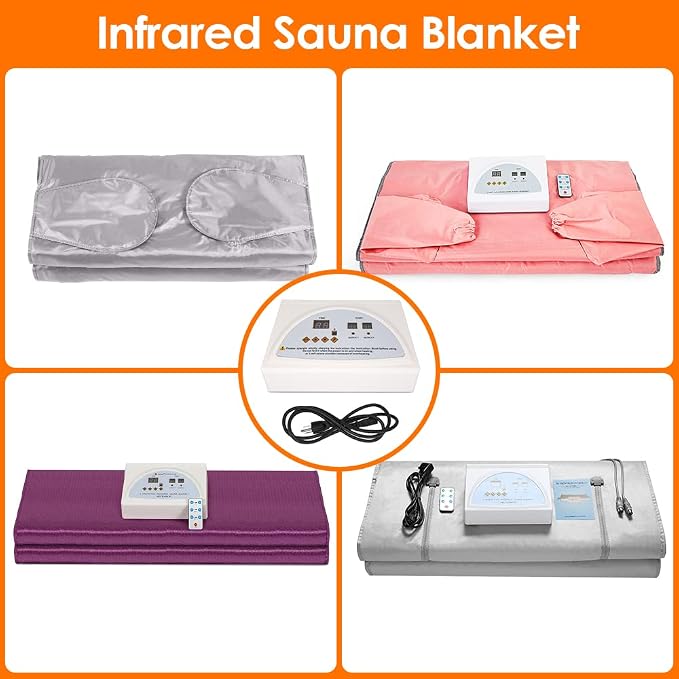 Infrared Sauna Blanket Controller, Digital Heat 2 Zone Sauna - Image 5