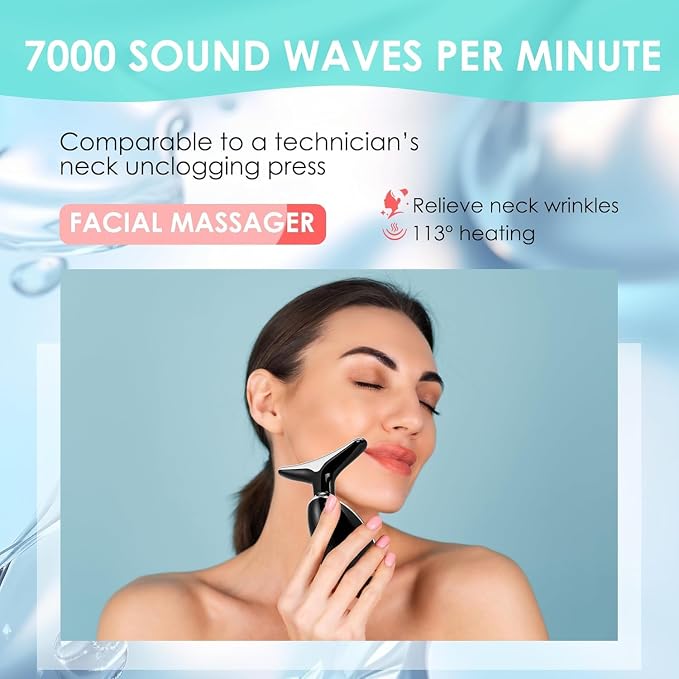Facial Massager Red-Light-Therapy-for-Face and Neck, Face  culpting Wand - Image 6