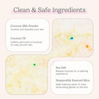 Coconut Milk Bath Soak, Salt Bath, Bubble Bath, Natural Detox Foaming Body Soak - Image 3