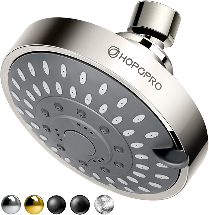 HOPOPRO 5-Mode High Pressure Shower Head by HOPOPRO