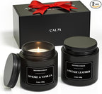 NORVENCE Scented Candles Gift Set, Stress Relief Candles by NORVENCE
