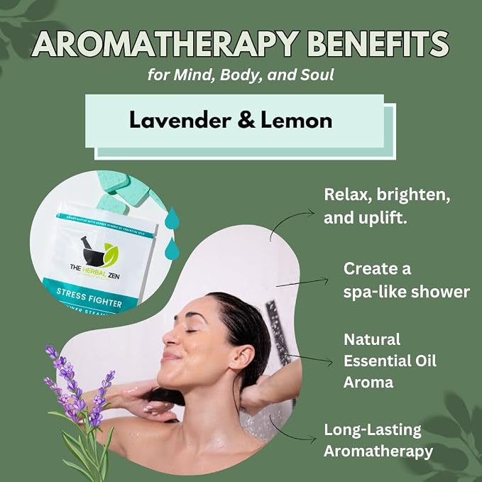 Stress Fighter Shower Steamers Aromatherapy - Image 3