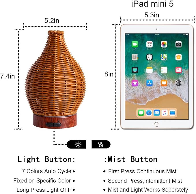 Handwoven Essential Oil Diffuser, Aromatherapy Diffuser - Image 5