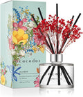 COCODOR Preserved Real Flower Reed Diffuser/Black Cherry / 6.7oz / 1 Pack/Reed by COCODOR