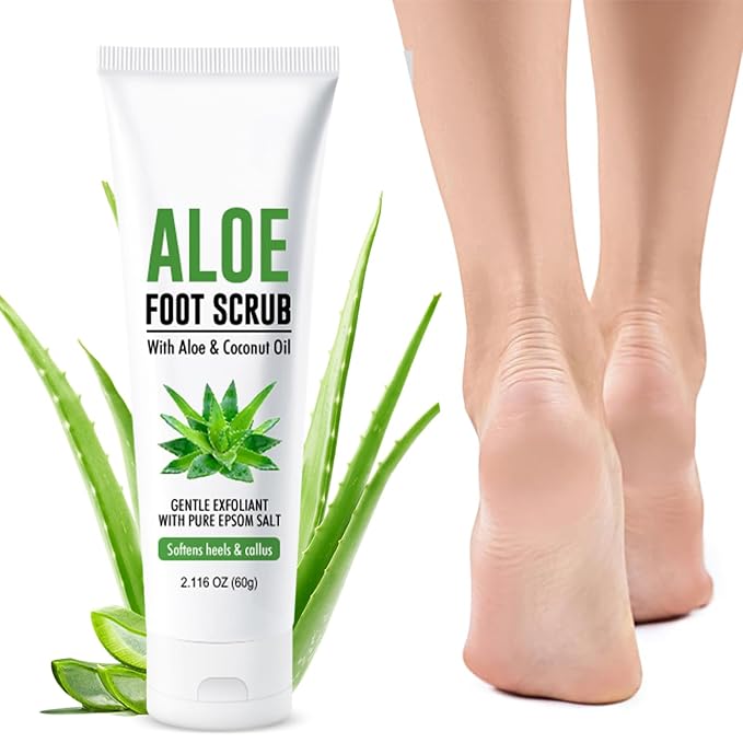 Aloe Vera & Coconut Oil Foot Scrub - Image 8