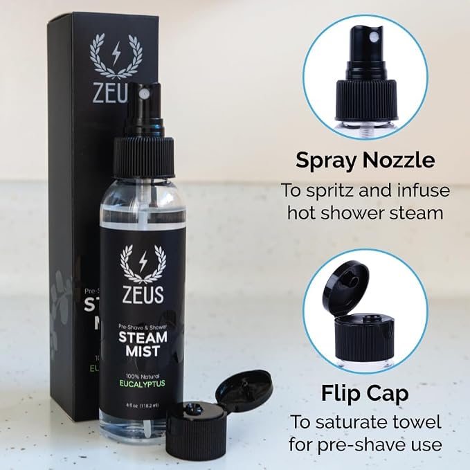 ZEUS 100% Natural Eucalyptus Oil Steam Mist, Aromatherapy Spray - Image 3