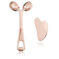 Yeamon Gua Sha Facial Tools and Face Roller Set, Facial Massage Tool by Yeamon
